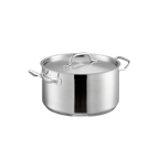 High Casserole 20 cm w/ lid 2 side handles 8" (4.6 Qts)