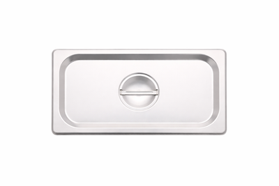 1/3 Stainless Food Pan Lid
