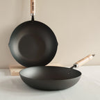 Carbon Steel Deep Frying Pan