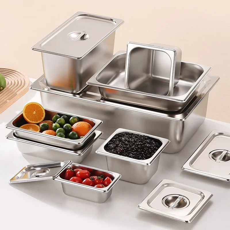 Stainless Food Pan Ninth (1/9)